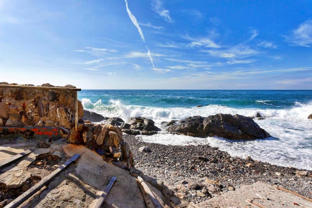 Dalla Spiaggetta A Quinto Генуя Экстерьер фото